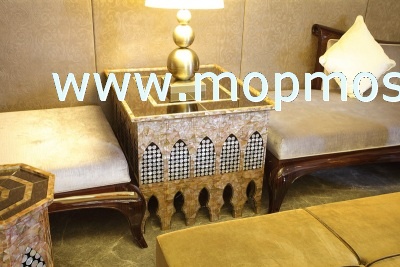 Crack Brownlip Shell Tiles