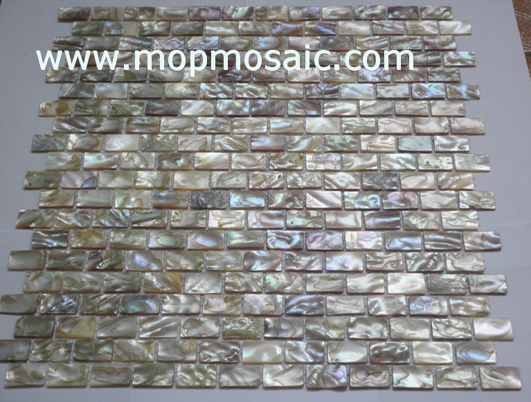 Rainbow dapple mother of pearl mosaic