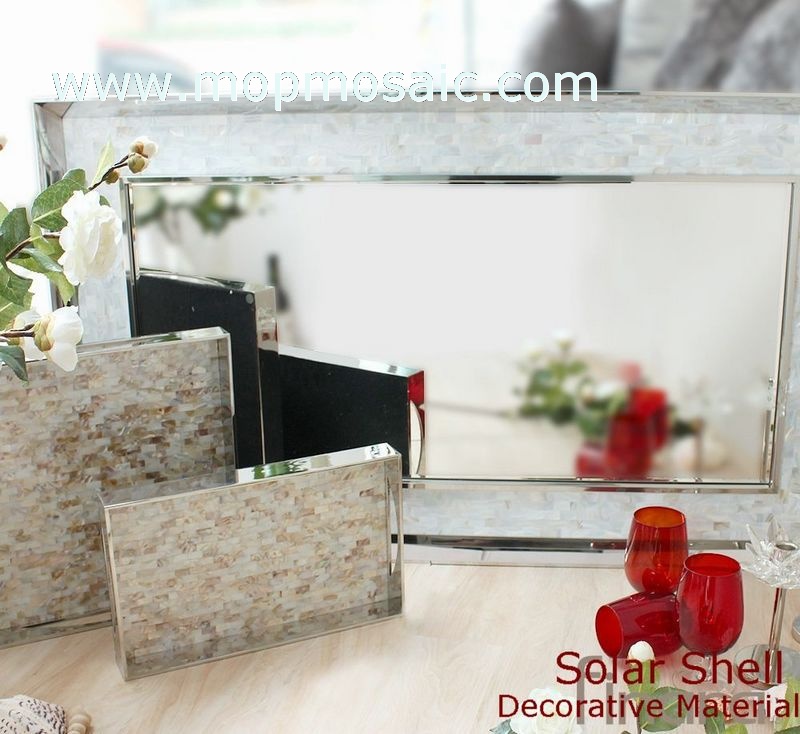 Common dapple color shell mosaic(15*25mm)