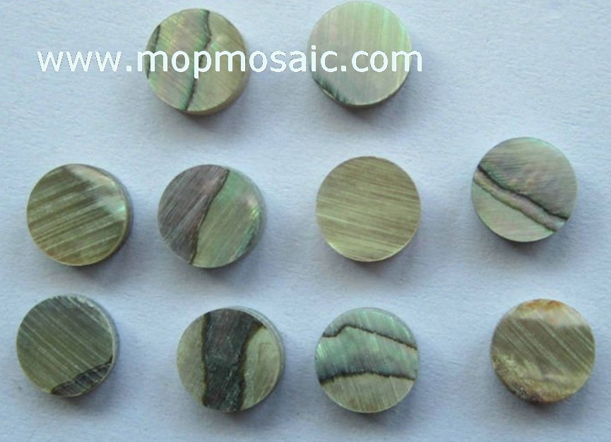 Abalone shell dots,paua shell dots,guitar dots