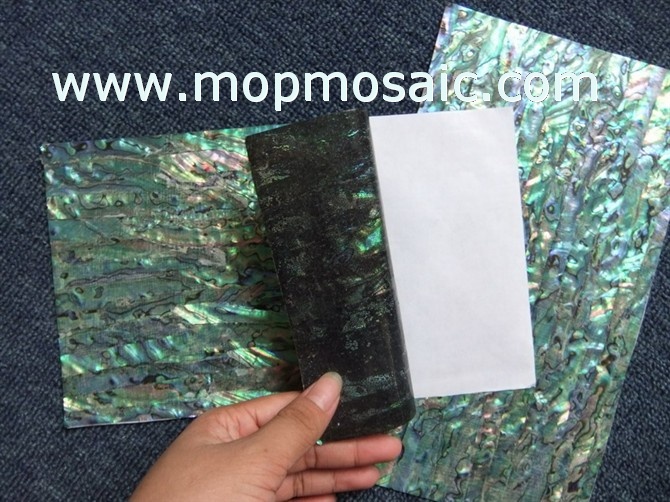 Flexible abalone shell paper,paua shell veneer,guitar sticker