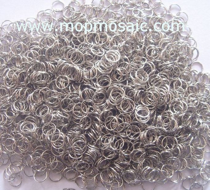 11mm x 0,6mm Shell chandelier joints,mother of pearl shell joints