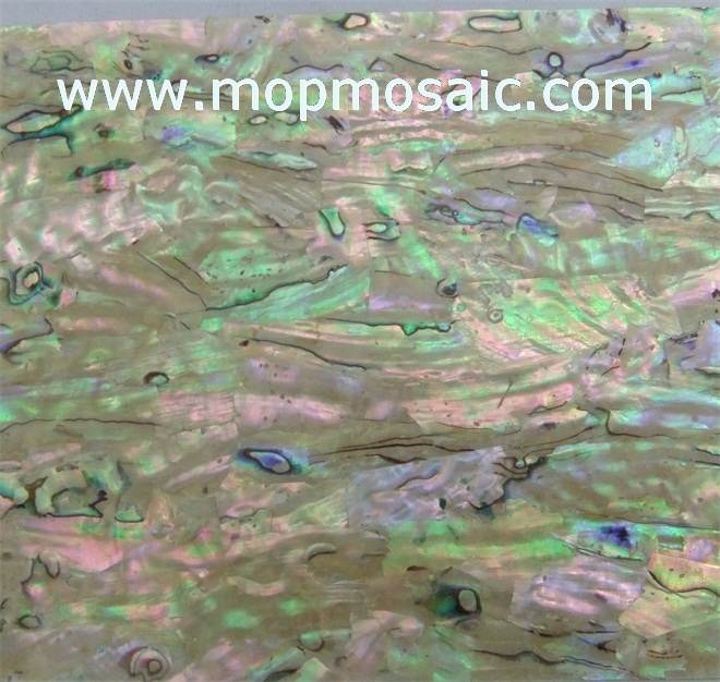 New Zealand yellow paua shell paper