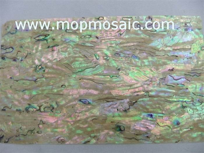 New Zealand yellow paua shell paper