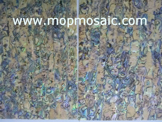 New zealand abalone shell laminate for guitar inlay