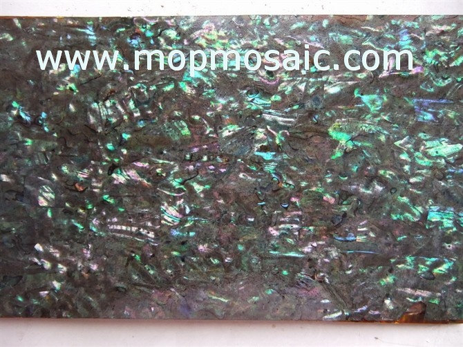 Dyed gray australia abalone shell paper