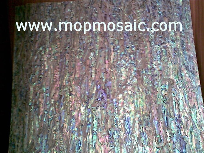 300x300mm New zealand red abalone shell laminate