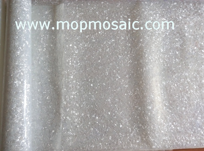 small grain fake whitelip shell laminate