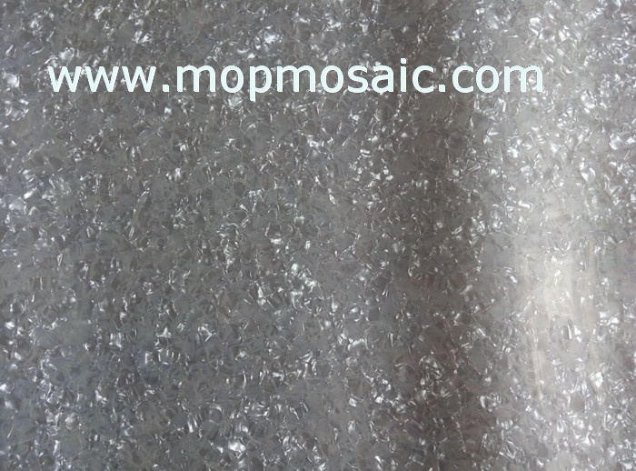 middle grain fake white mother of pearl shell laminate