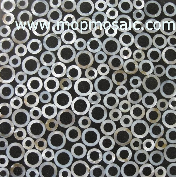 Freshwater Shell tiles,irregular shell tiles