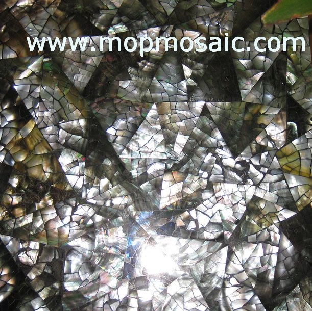 Crack  Blacklip Shell Tiles