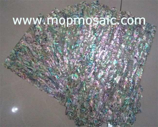 pink abalone shell laminate