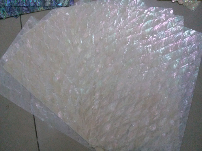0.5mm thickness korean abalone shell veneer for luthier inlay