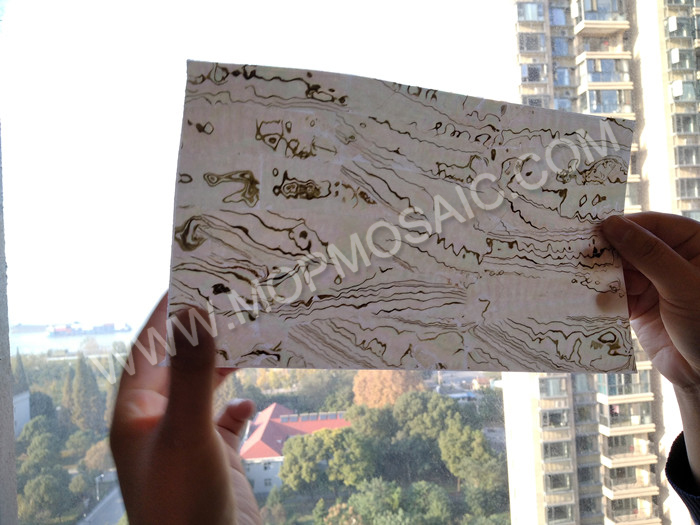 Transparent flexible Mexican paua shell paper for fishing lures